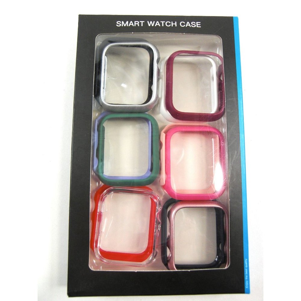 For Apple Smart Watch 12 Pack Cases/Frames Multiple Colors 41/45mm